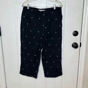 Croft and barrow size 12 stretch wide, leg capris